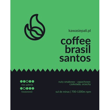 kawa brasil santos - puszka 120g