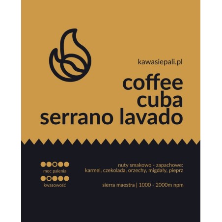 kawa cuba serrano lavado - puszka 120g
