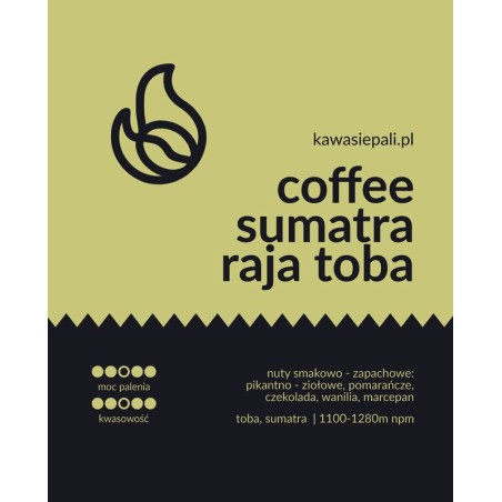 kawa sumatra raja toba - puszka 120g