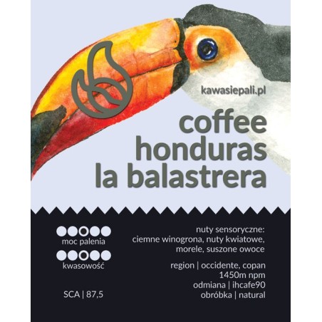kawa w pojemniku - honduras la balastrera 200g