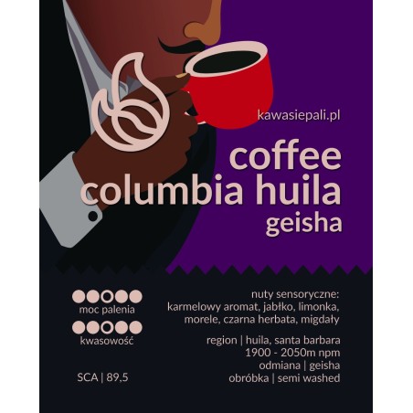 kawa columbia huila geisha 200g
