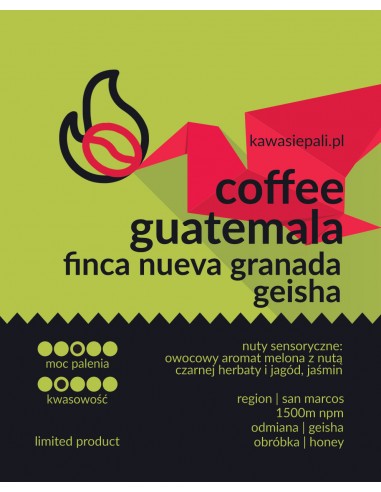 kawa guatemala finca nueva granada / geisha 200g