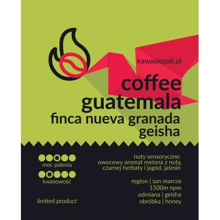 kawa guatemala finca nueva granada / geisha 200g
