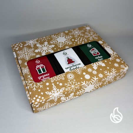 świąteczny blask zestaw / aromatyzowana kawa świąteczna