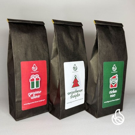 świąteczny blask zestaw / aromatyzowana kawa świąteczna